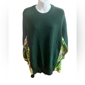 Sandrine Rose The Virgin Label hunter green wool‎ sweater S